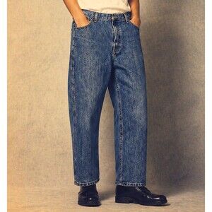 Cinch Mens Wide Leg Jeans Relaxed Fit Vintage Workwear Denim Medium Wash Skater